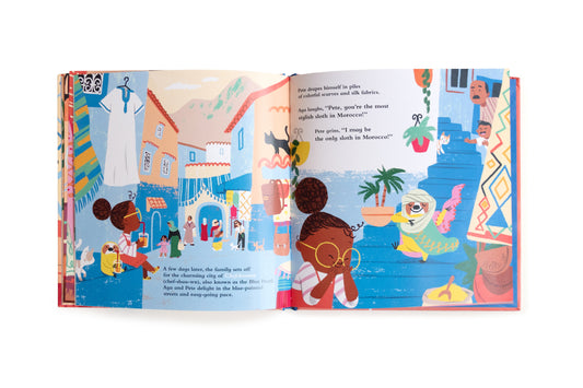 Introducing Aya & Pete in Morocco - A Children's Travel Book to Marrakech and Beyond!