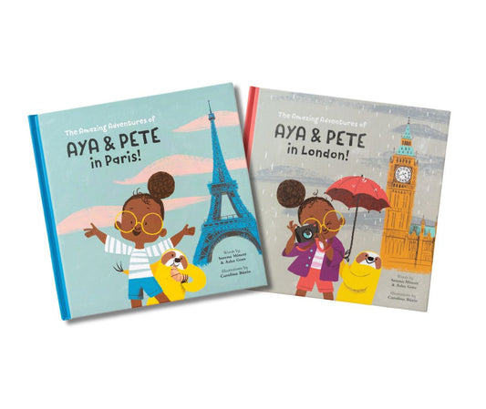 Aya & Pete European Adventure Book Bundle - Paris and London!