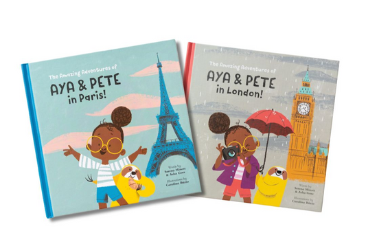 Aya & Pete European Adventure Book Bundle - Paris and London!